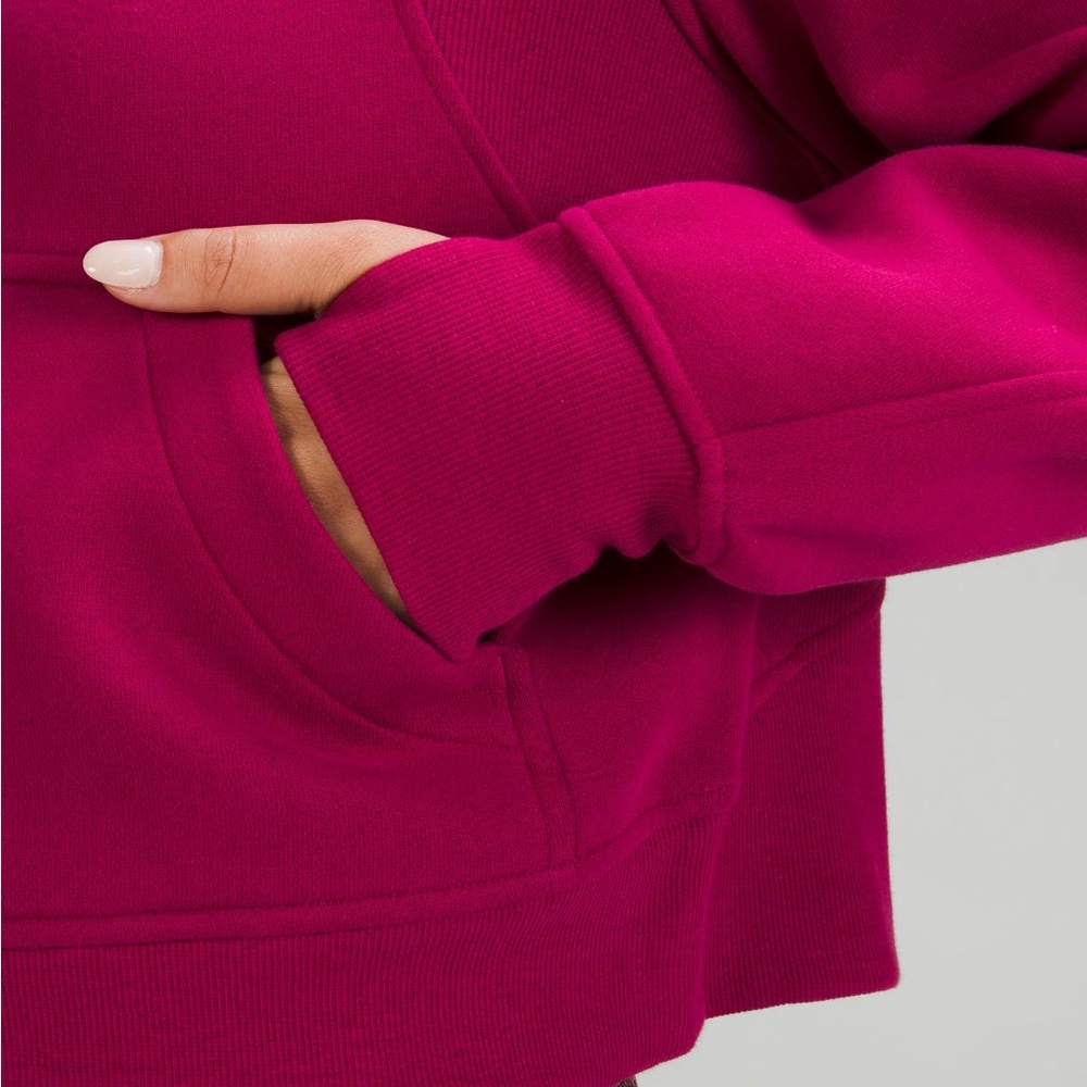 Lululemon Scuba oversized half zip Hoodie w/ a shopping bag sold out online 🔥 - Picture 5 of 9